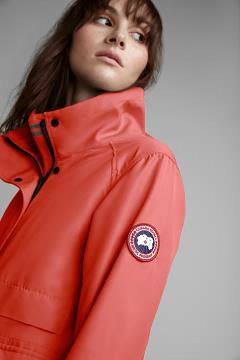 Chamarras Canada Goose Mujer México - Elmira Rompevientos Rojos KZ3851902